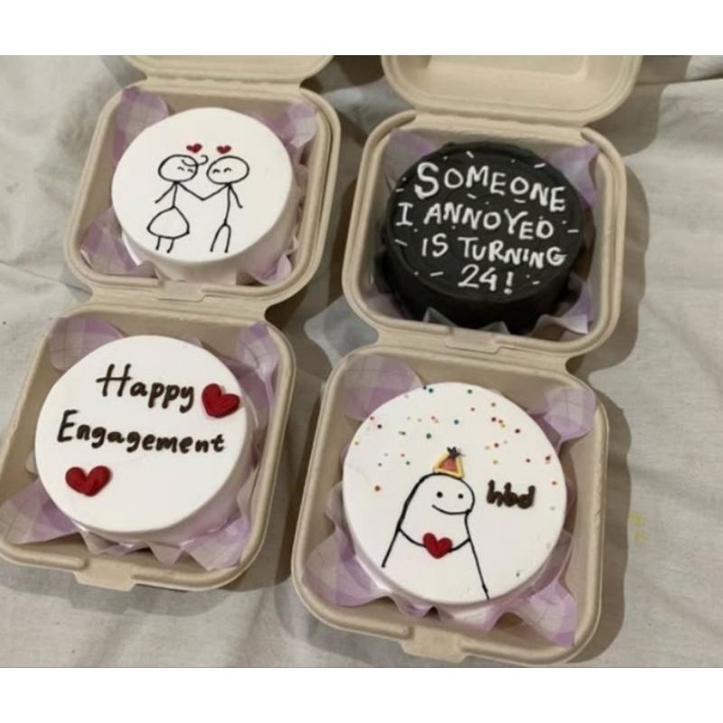 

bento cake bisa custom