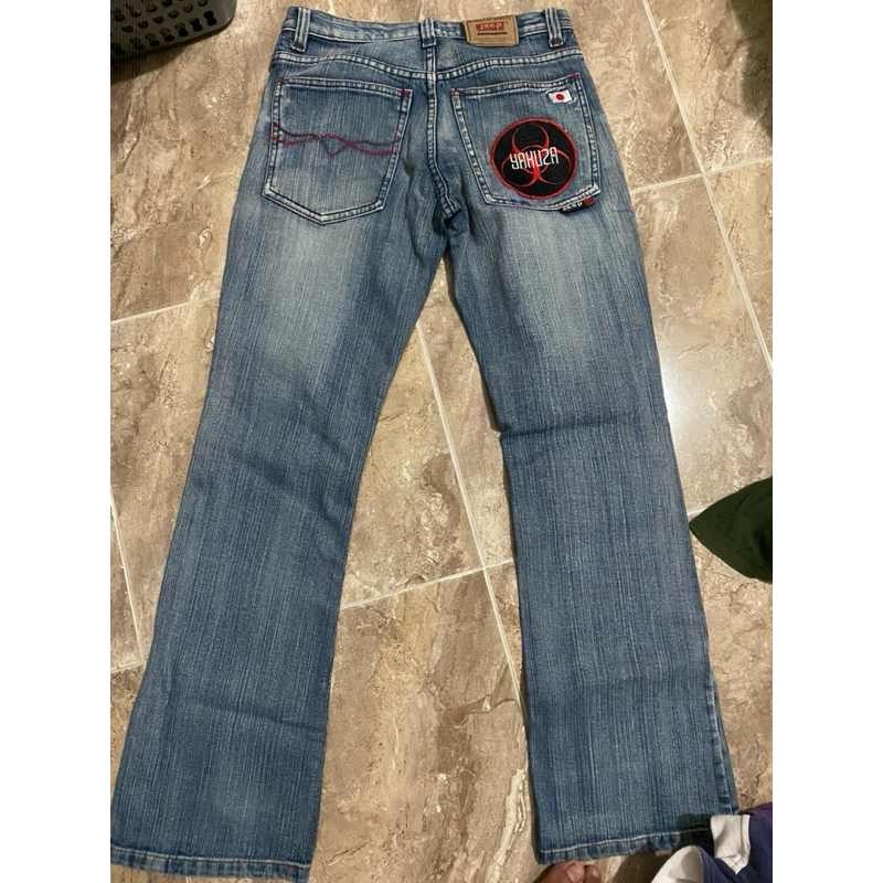 celana denim jeep second