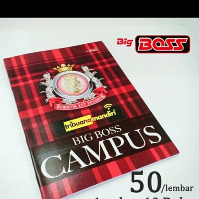 

buku Big Boss campus isi 50 lembar 10 buku