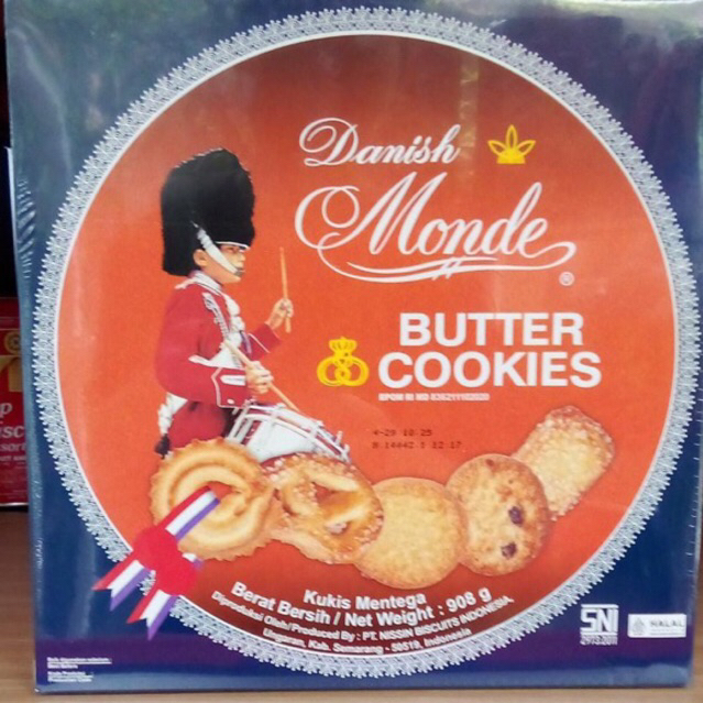 

MONDE BUTTER COKIES 908gr