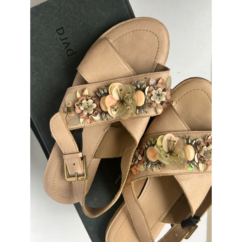 Preloved Pvra Sandal Wanita Cavva Nude