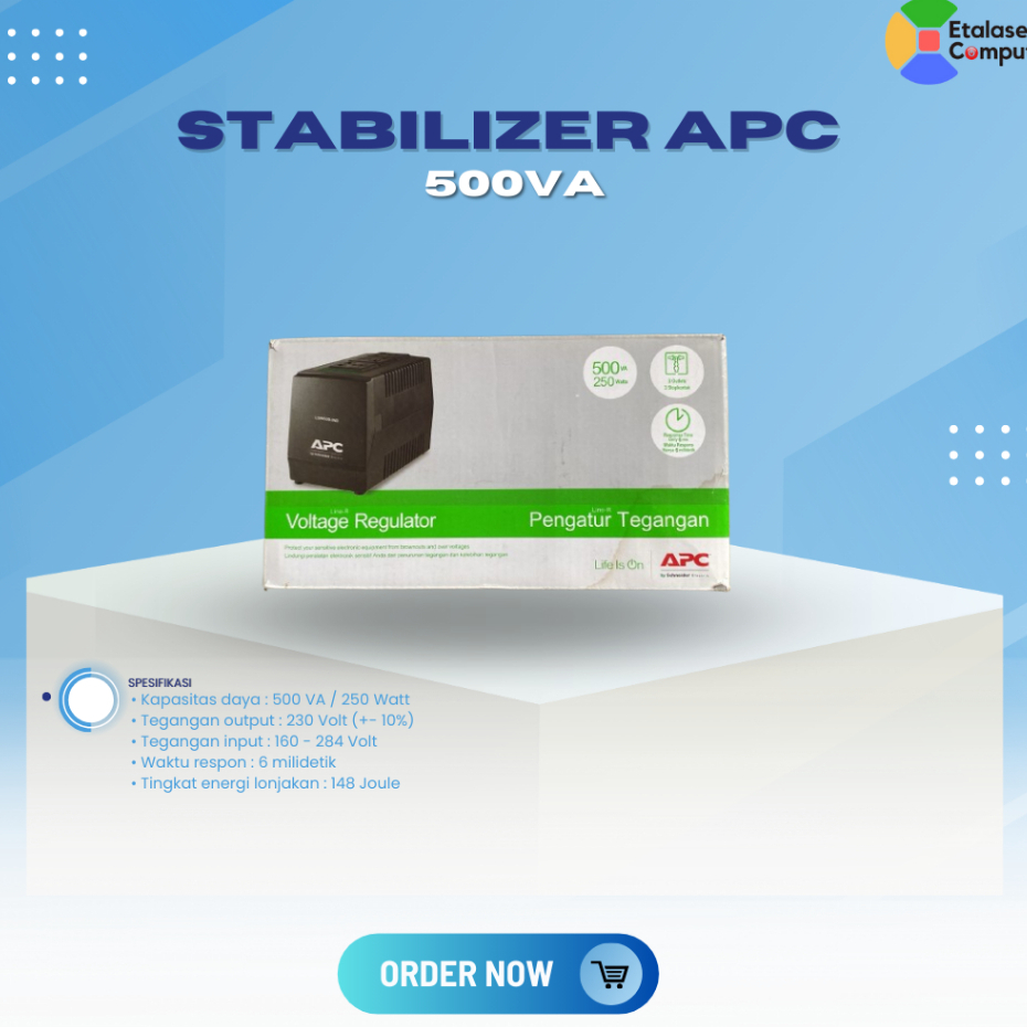 STABILIZER APC 500VA