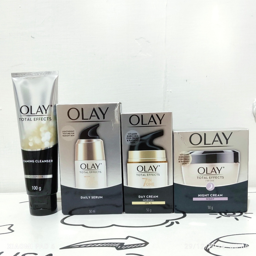 OLAY TOTAL EFFECTS 7 IN 1 (ONE SET)