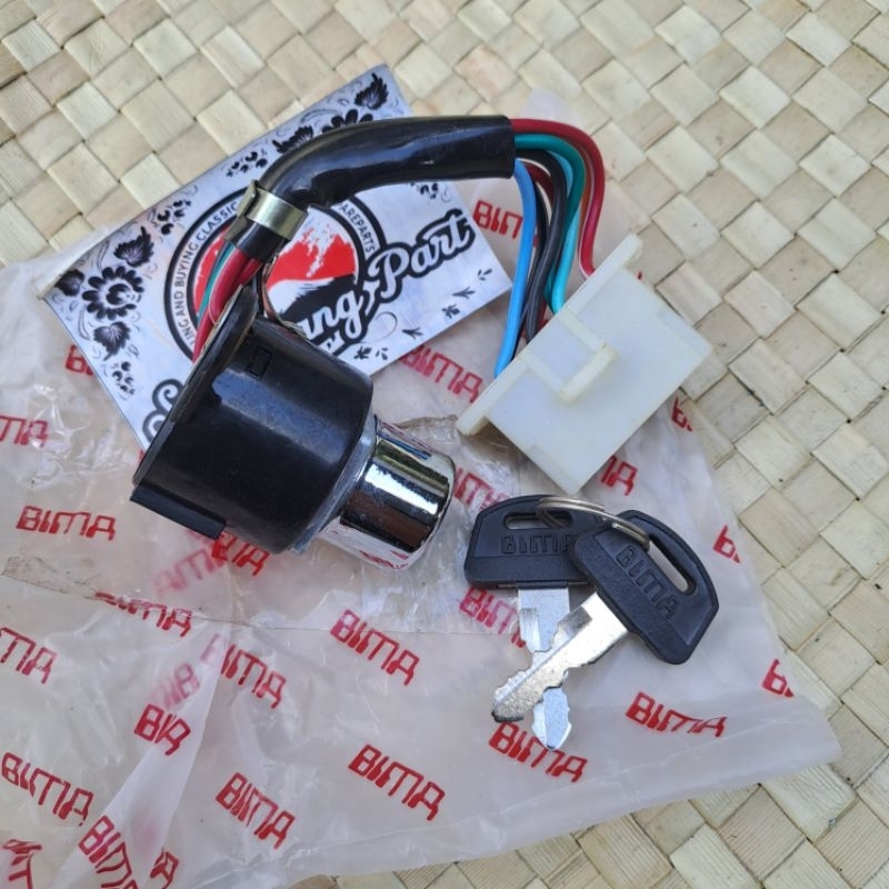 KUNCI KONTAK HONDA C70 C 70 ENGKEL NON STATER NOS