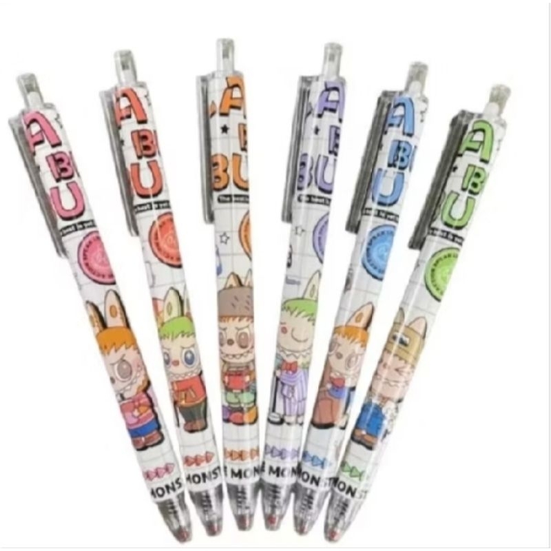 

Pena Mekanik Motif Labubu Lucu Murah (6pcs)