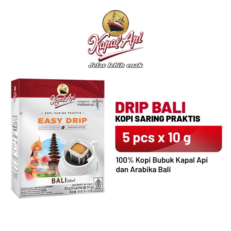 

kopi kapal api esay drip BALI