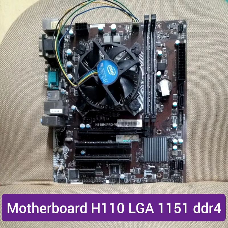Motherboard H110 LGA 1151 Paketan Kipas