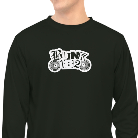 Kaos Lengan Panjang Pria Wanita Katun Combed - Blink 182 Punk Rock Band