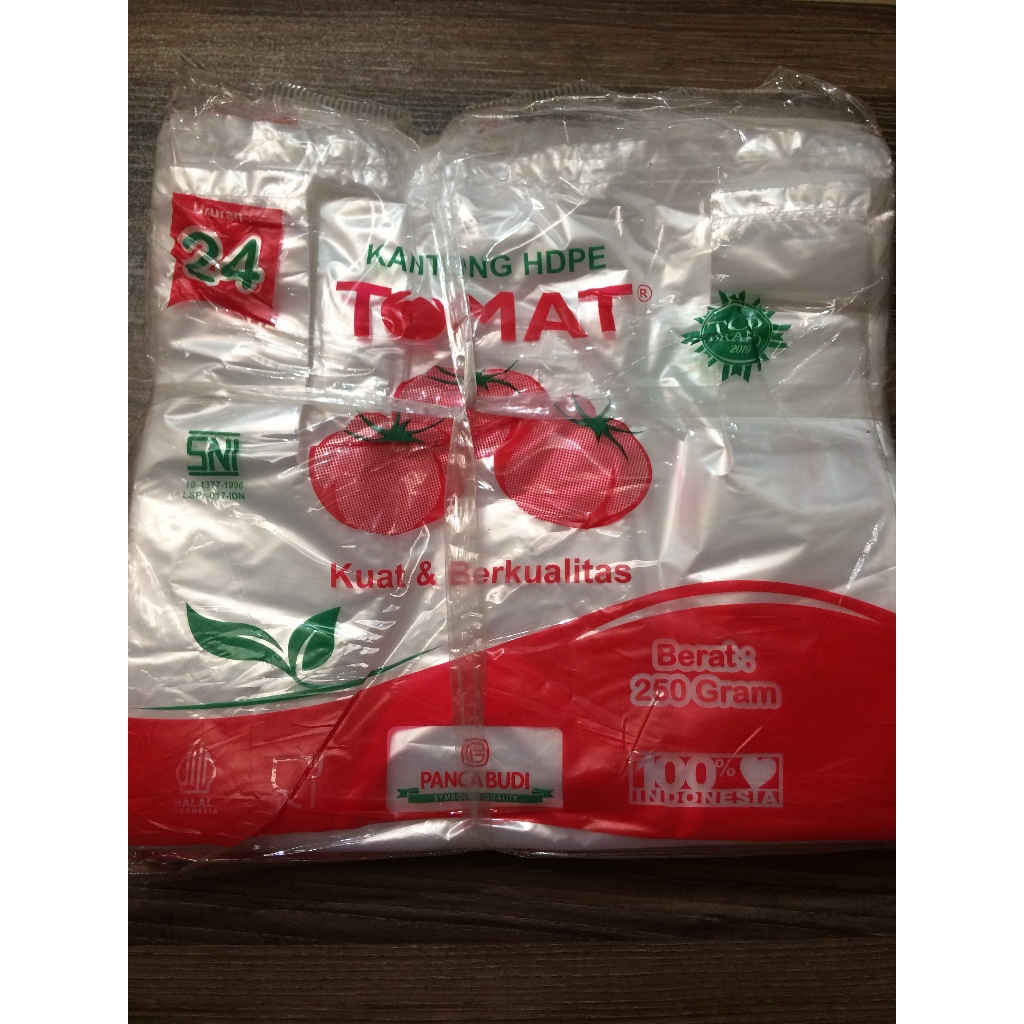 Kantong Plastik Putih HD Tomat