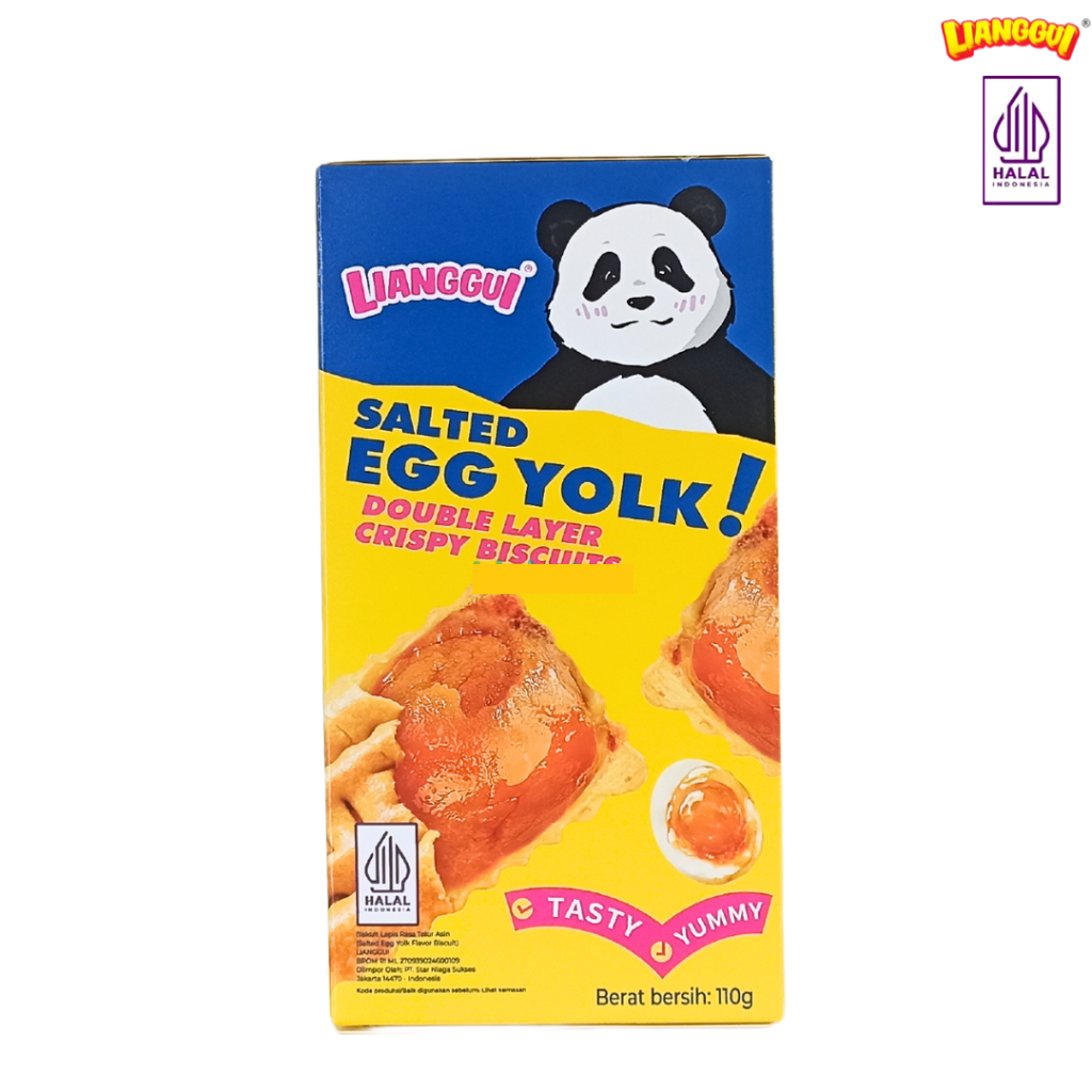 

LIANGGUI SALTED EGG YOLK BISCUIT 110GR