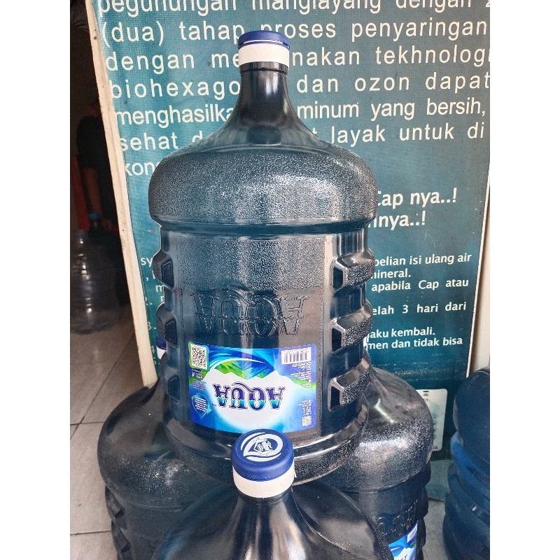 

AQUA GALON 19LITER AIR DAN GALON ORIGINAL