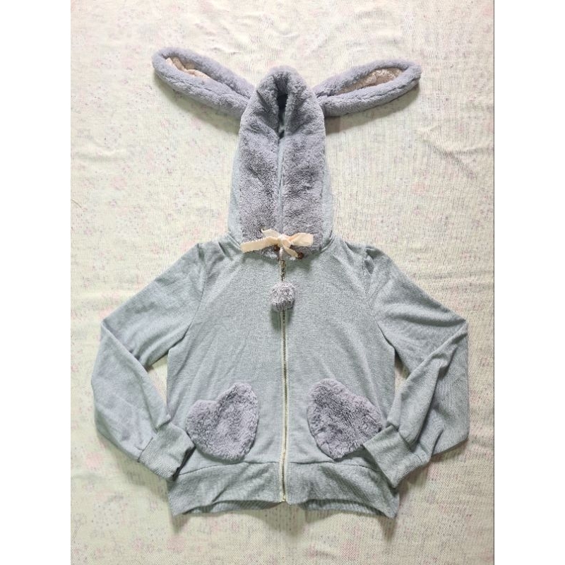 READYSTOCK [KAWAIIHOUSEE] SECRET HONEY JAKET BUNNY RABBIT kuping kelinci buntut kelinci