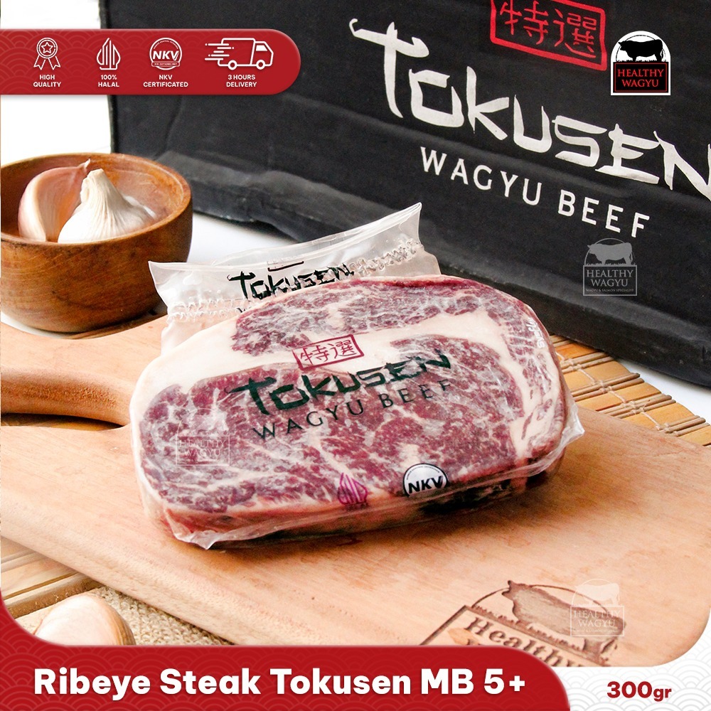 

Ribeye Steak Tokusen Mb5+ Pieces Healthy Wagyu