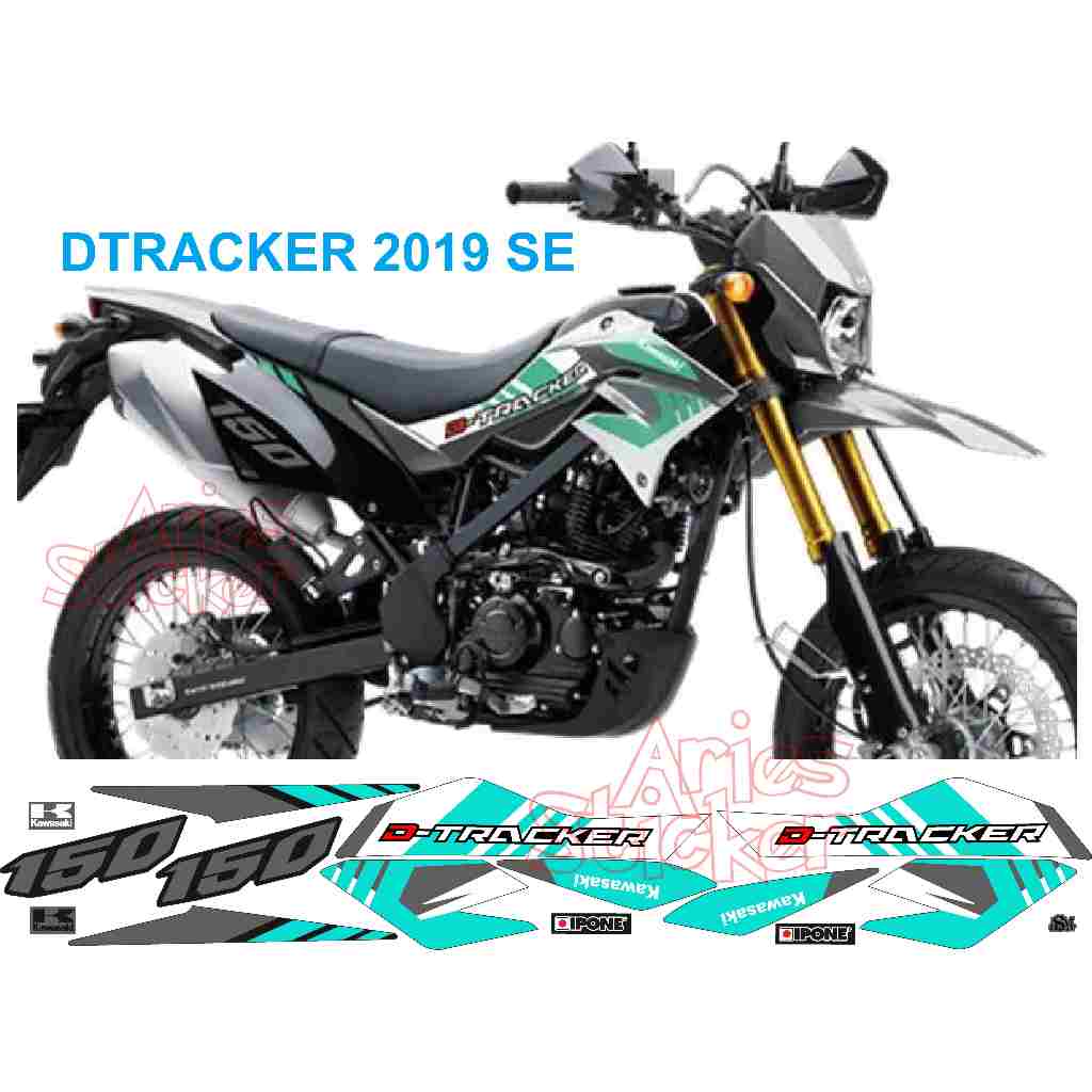 STRIPING STIKER LIS KAWASAKI DTRACKER 2019 SE CUSTOM