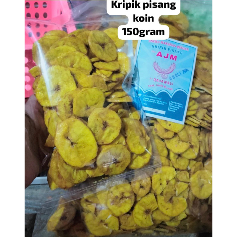 

KEIPIK PISANG Koin 150gr