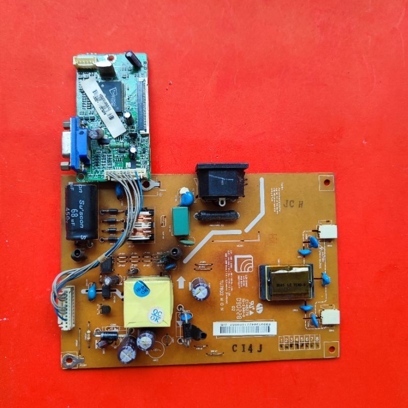 power suplay dan mb module monitor LG W1642S-PF
