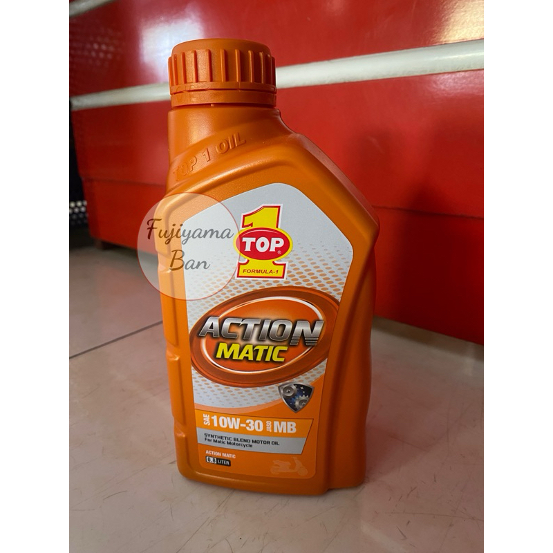 OLI MESIN MOTOR MATIC TOP 1 ONE 10W 30 800 ML