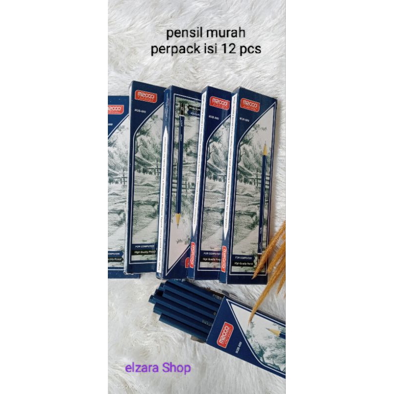 

Mecco Pensil Murah Perpack Isi 12 Pcs