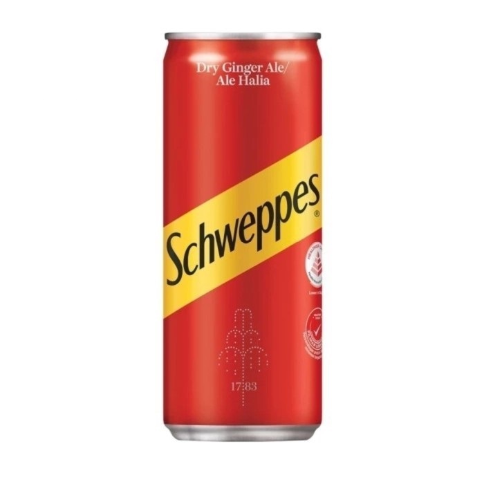 

SCHWEPPES GINGER ALE 250ML