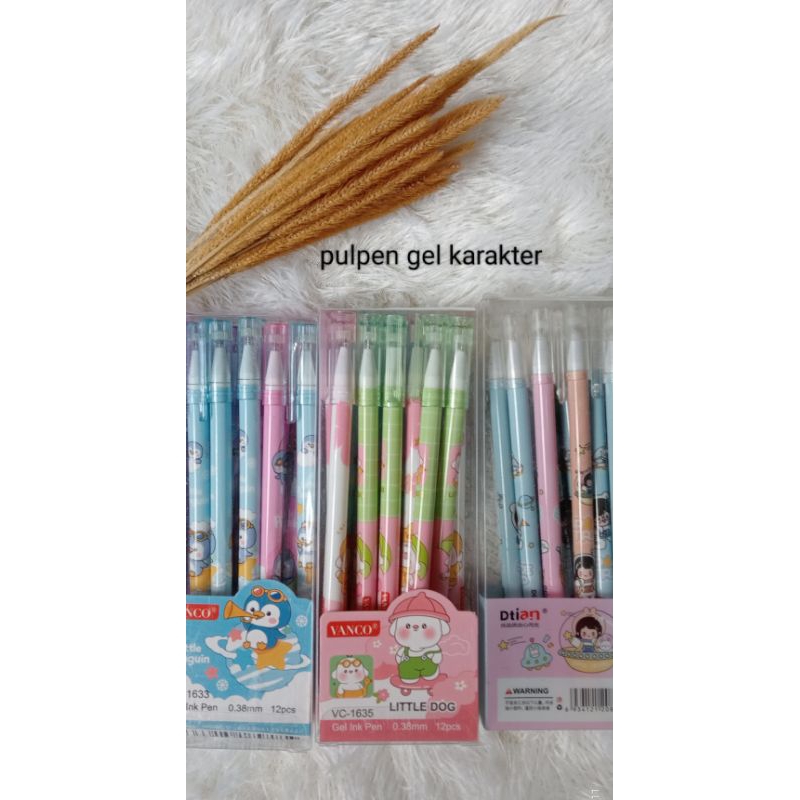 

pulpen gel karakter lucu