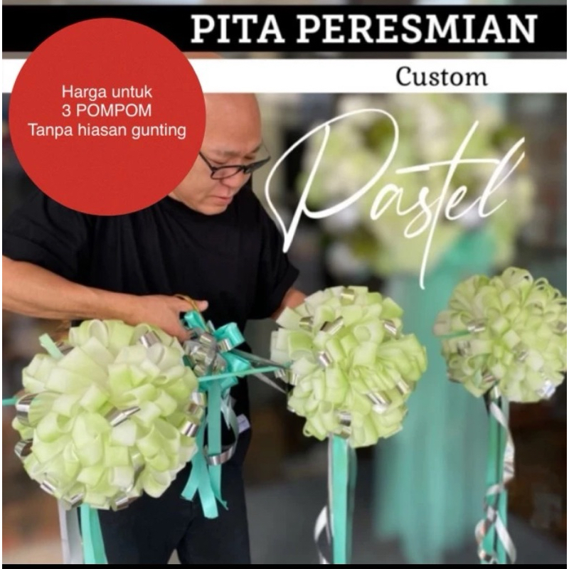 

Pita peresmian kantor / toko / gedung / gunting pita / murah