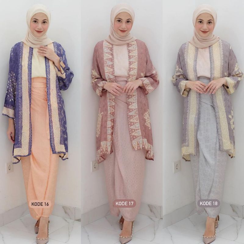 Rok Lilit Set Arumi Outer Batik by SARAH THE LABEL