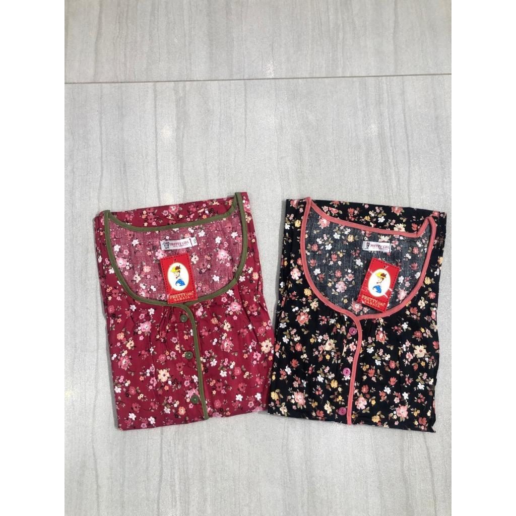 Daster wanita Jumbo katun jepang sabata