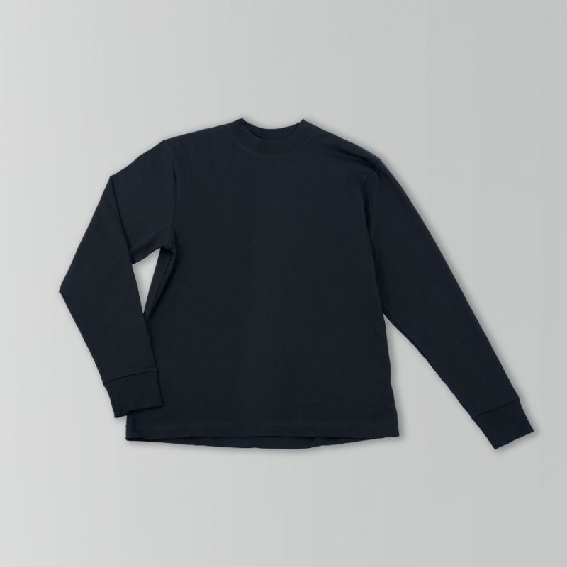 KAMA Oversize T-Shirt Longsleeve / Black / Kaos Oversize Lengan Panjang