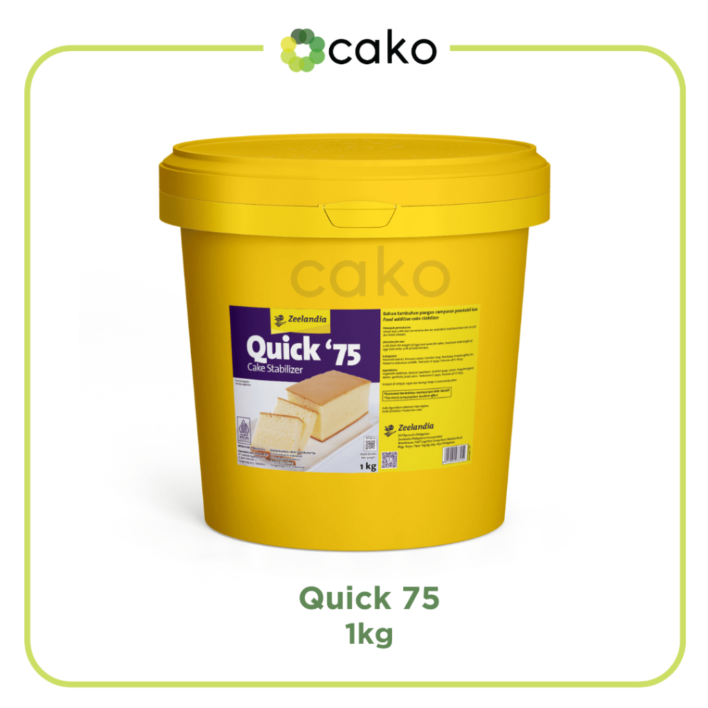 

Quick '75 Zeelandia 1kg / Penstabil Adonan Kue