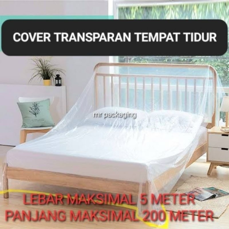 Cover Penutup Kasur 160x200cm PLASTIK ROLL UK TERLENGKAP 230cm 200cm 150cm 120cm 100cm 70cm 60cm | P