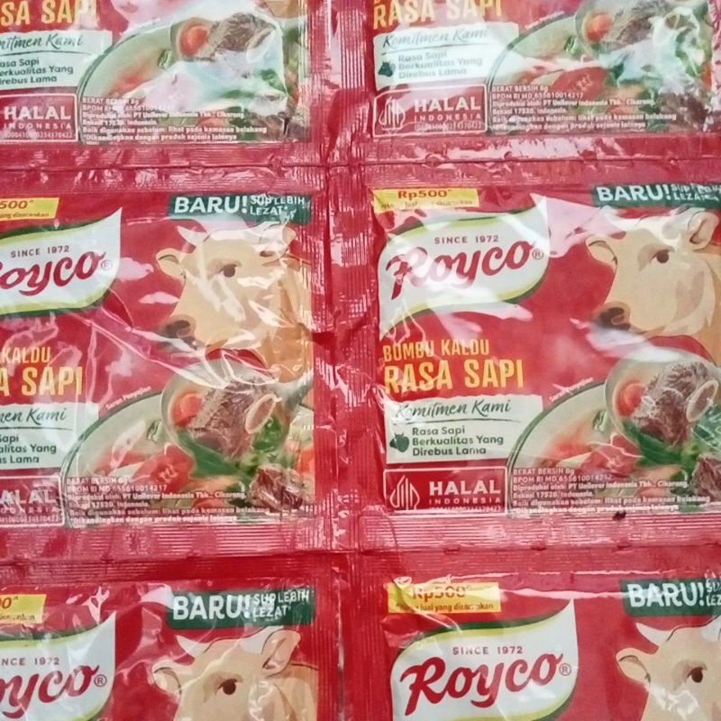 

Royco rasa bumbu kaldu rasa sapi 2rt