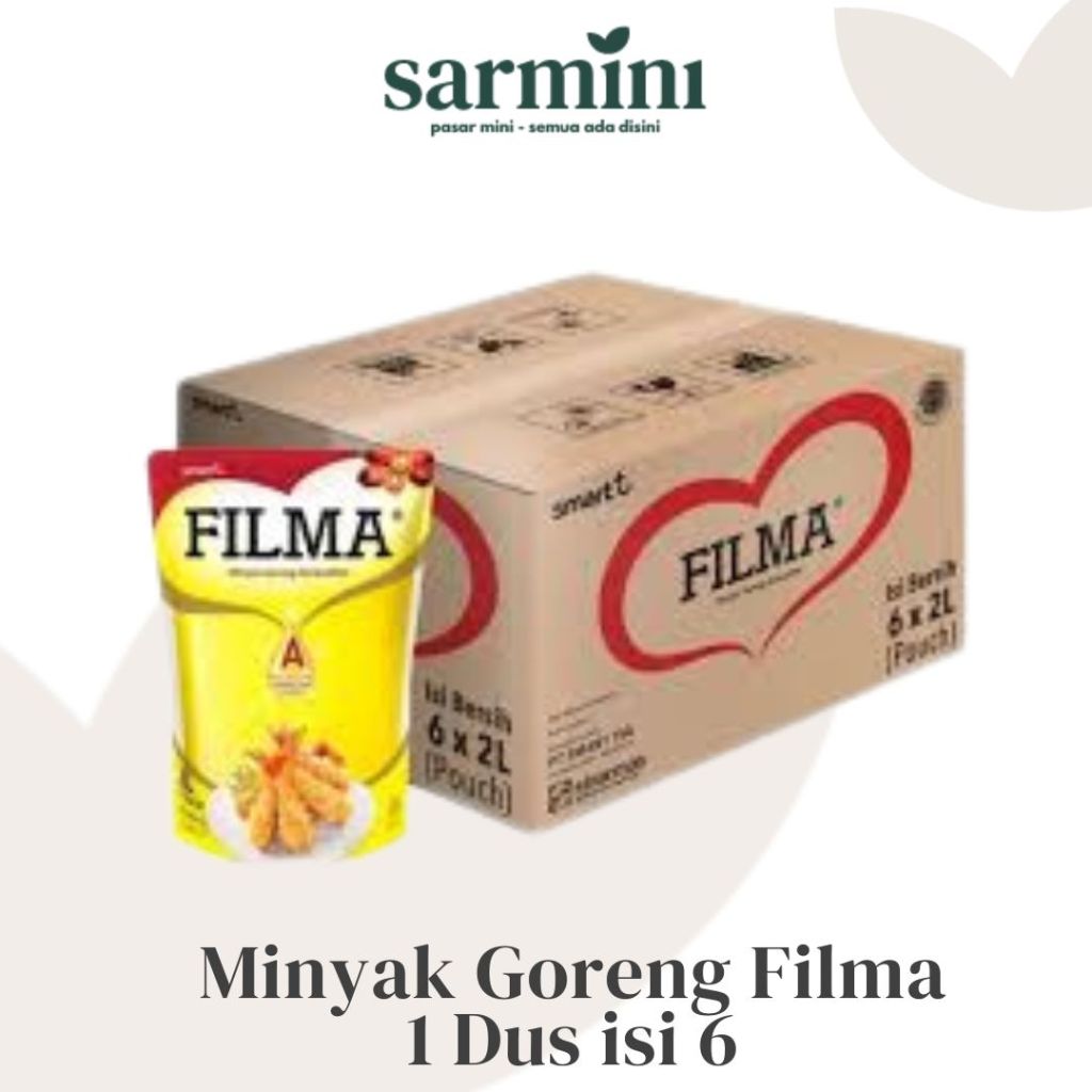 

Minyak Goreng Filma 2 L 1 Dus Isi 6 pcs