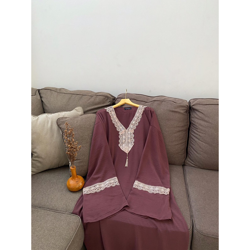 [READY] Mukena Abaya Travel | Abaya Anesa | Mukena Dewasa | Abaya 354