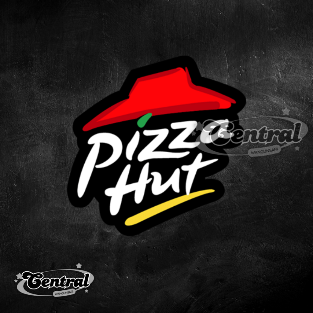 

Stiker logo Pizza Hut Aesthetic Laptop Brand Tumblr Helm Laptop Case Sticker Case