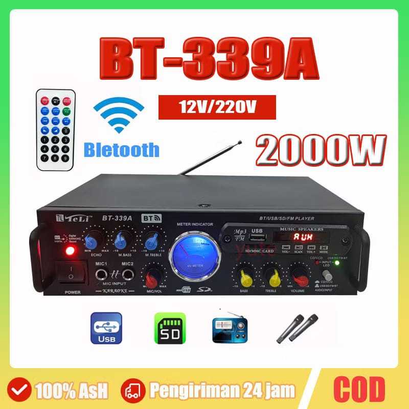 fleco BT-339A Penguat Daya AV