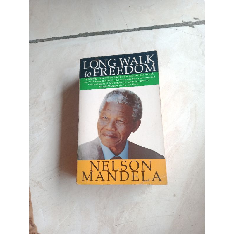 Buku long walk to freedom - Nelson mandela