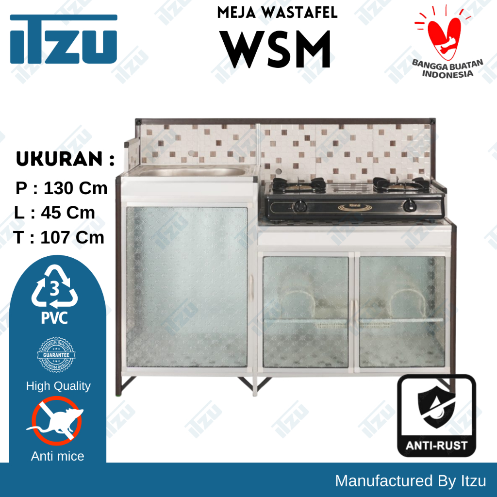 Rak Wastafel + Kompor