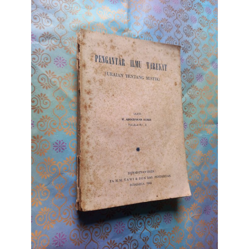 Pengantar ilmu tarekat - H. Aboebakar Atjeh