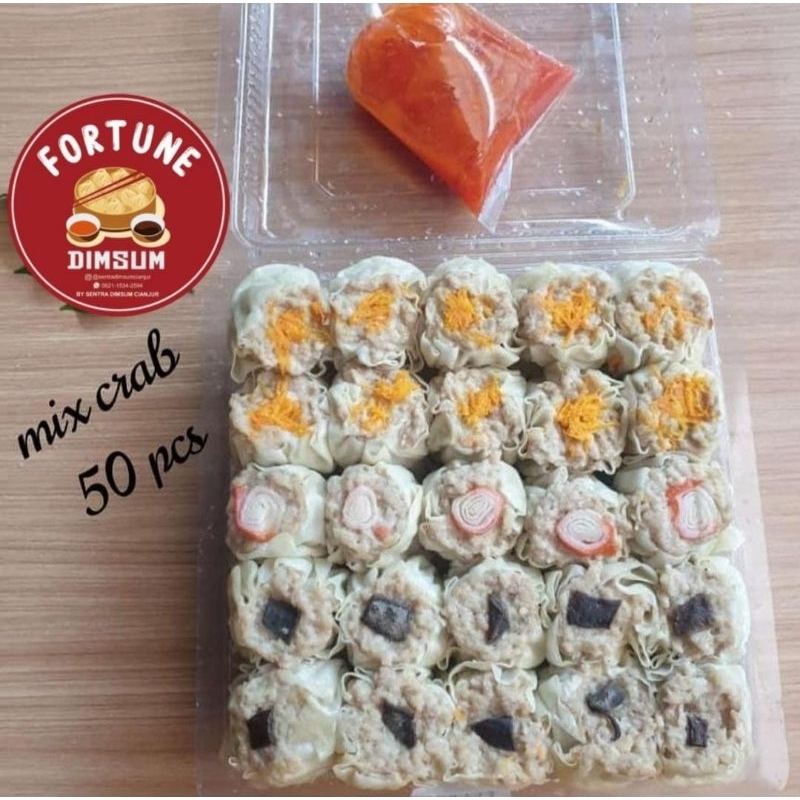 

Dimsum Mix Halal Isi 50 Pcs
