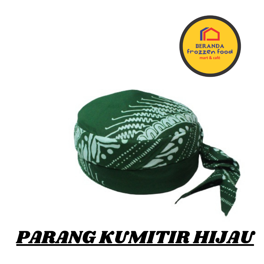PARANG KUMITIR HIJAU - PECI BATIK JOGOKARIYAN