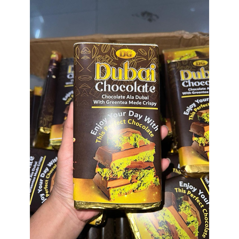 

Dubai Chocolate Ala dengan Mede Crispy