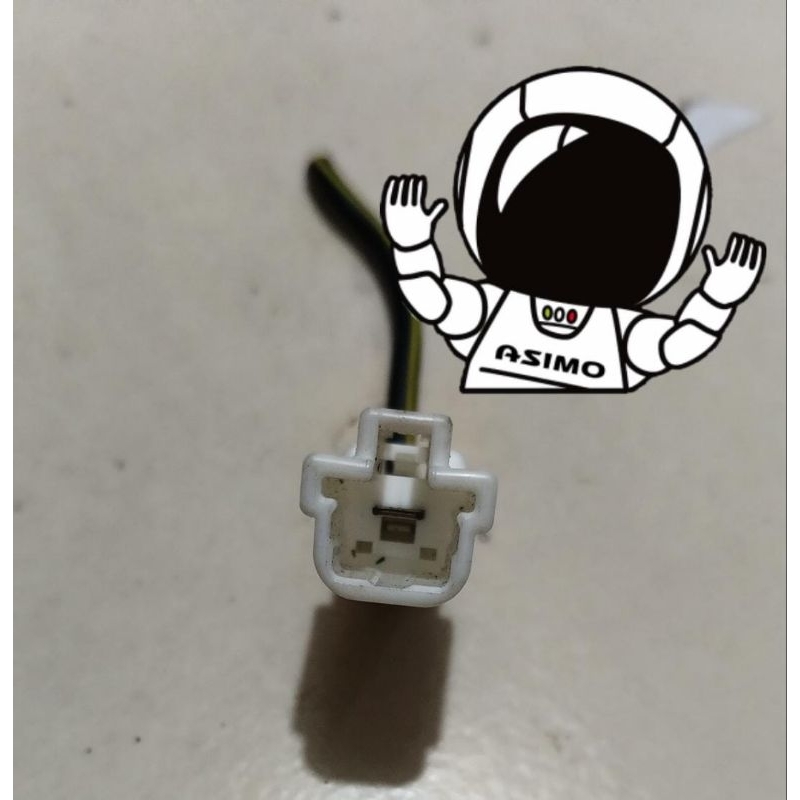 soket pin 1 original universal motor mobil honda kawasaki suzuki yamaha min plus + - ground masa aki