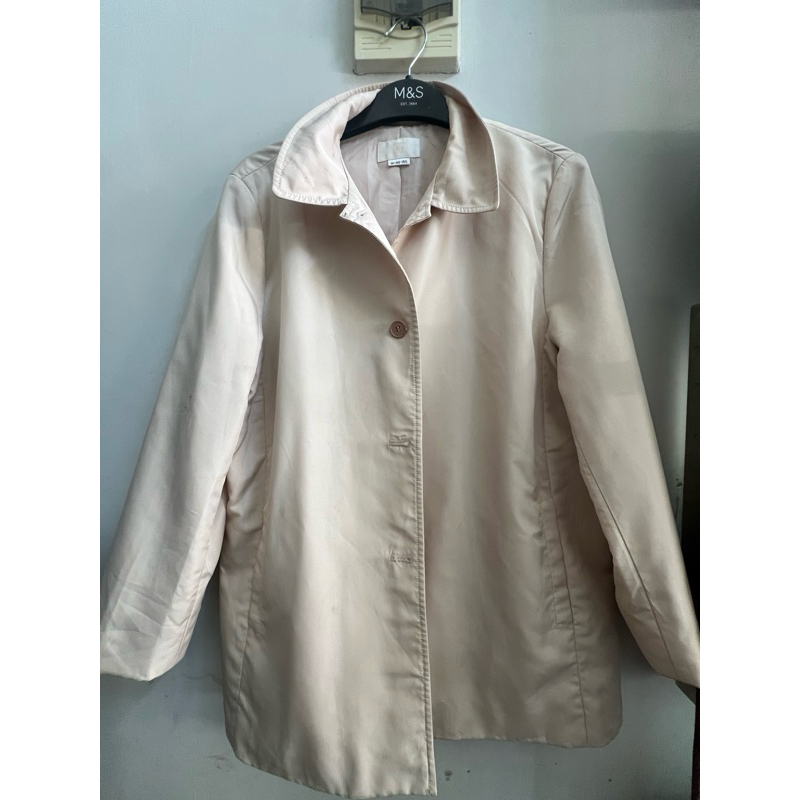 blazer outer jaket bahan parasut