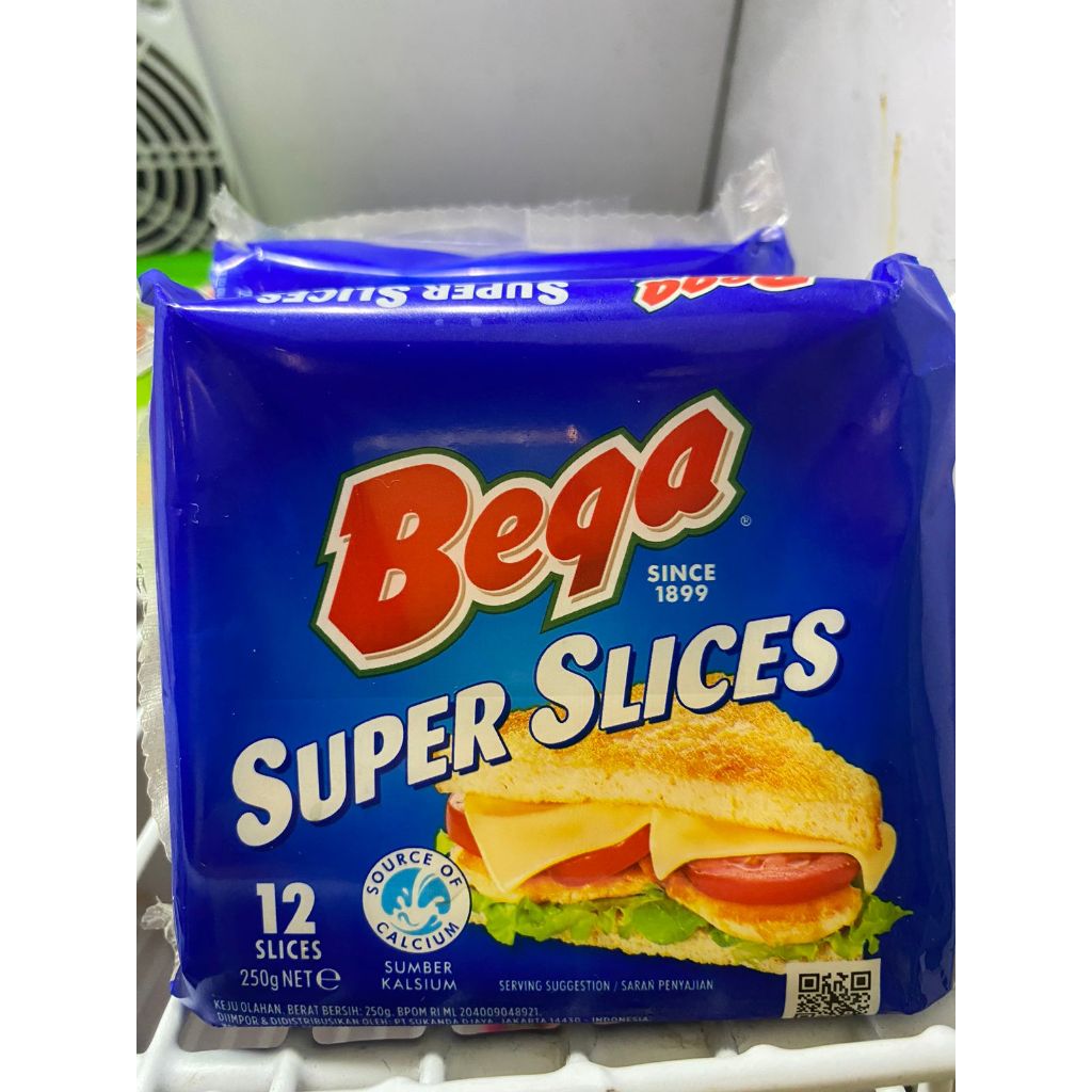 

keju bega super slice 250 gr