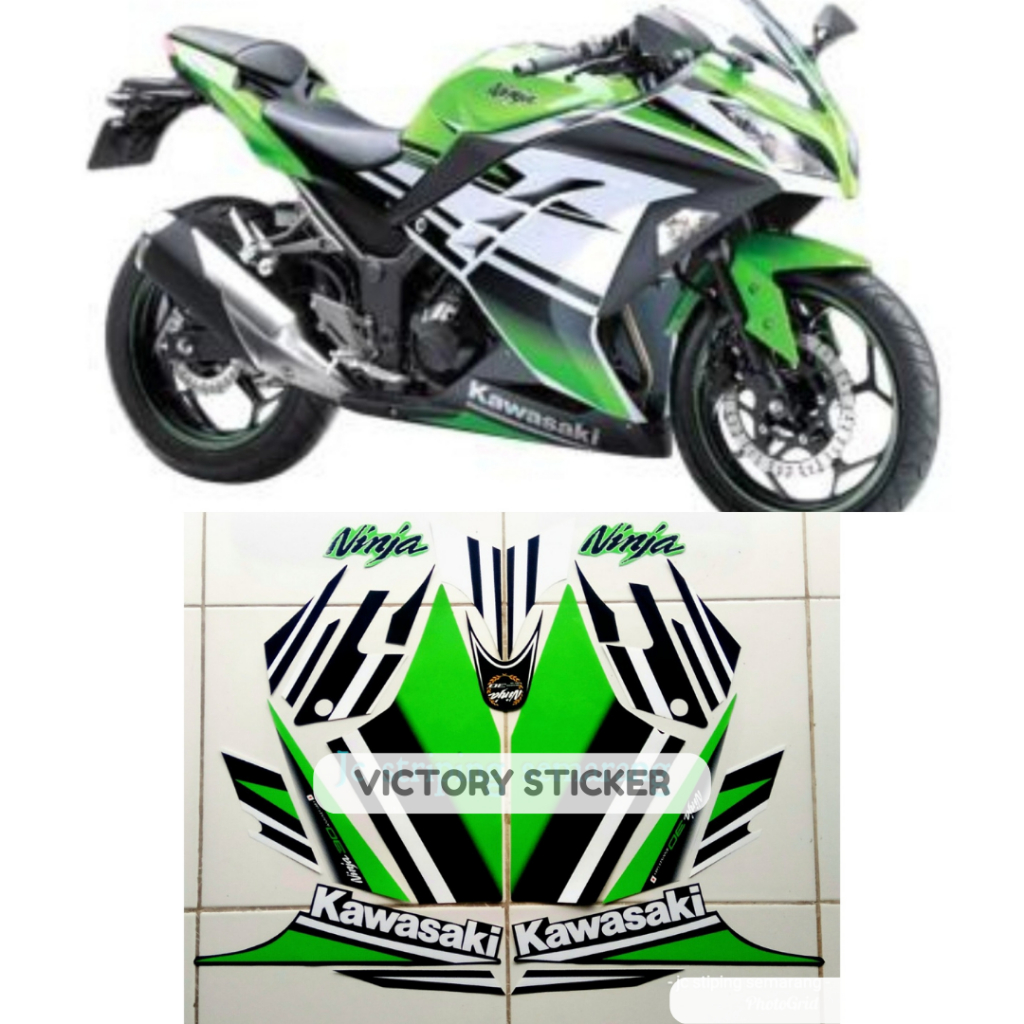 Striping NINJA 250 FI SE anniversary