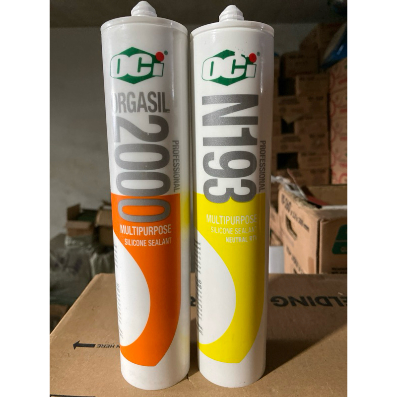 LEM SILIKON SEALENT KACA PVC OCI
