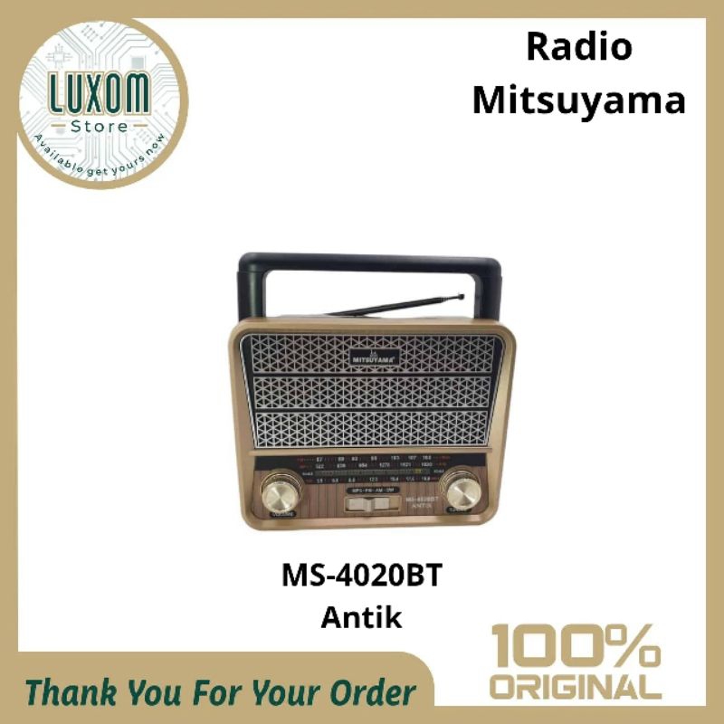 Radio Mitsuyama MS-4020BT Antik/Radio Mitsuyama/Antik
