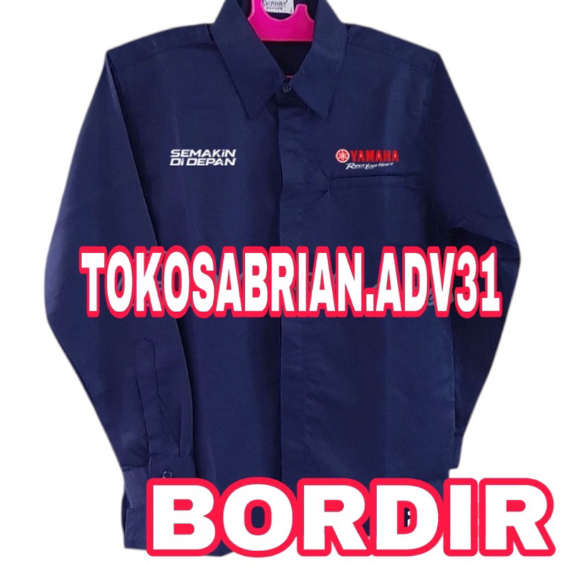 Kemeja Yamaha Baju Yamaha Seragam Yamaha