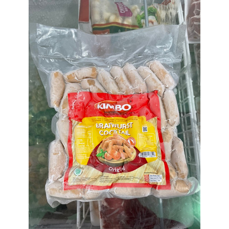 

Kimbo Sosis Bratwurst Coctail Sapi & Ayam