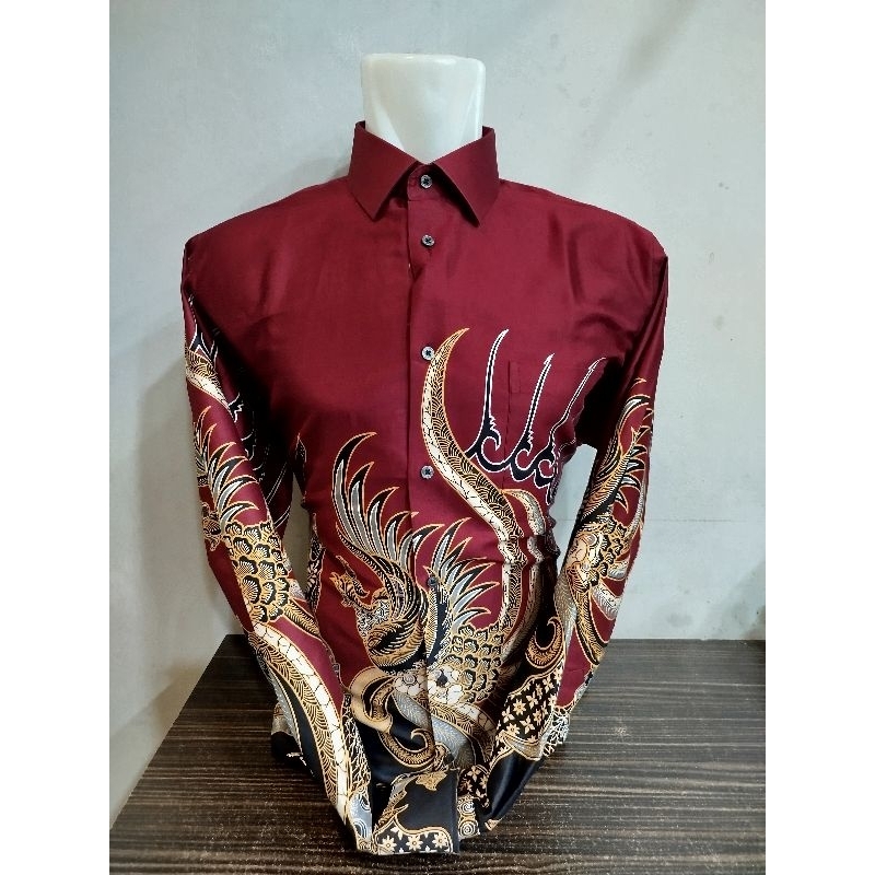 Alisan Batik Motif Merak Ekor Panjang